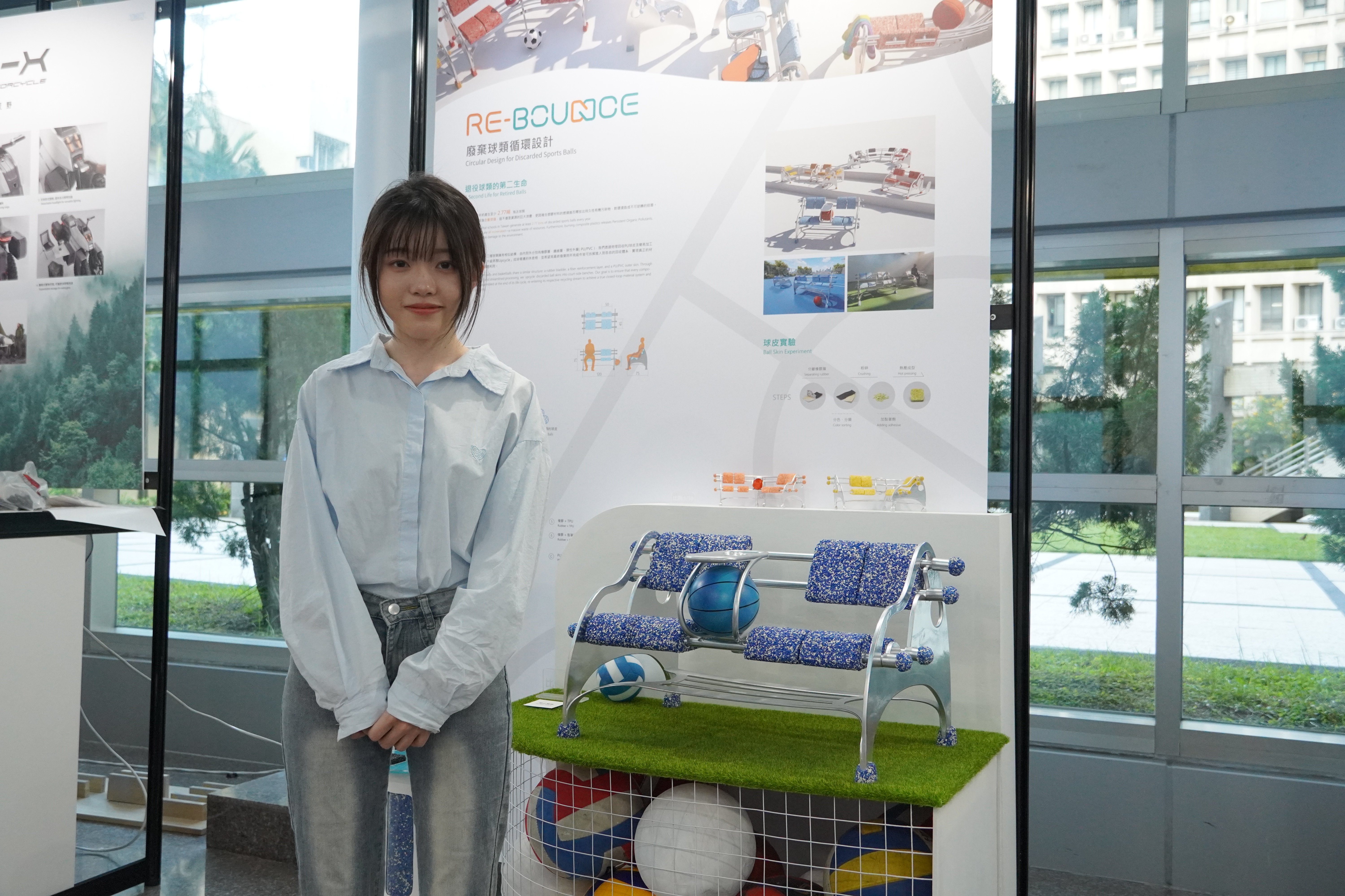 2025臺科大設計系畢業展邀請業界設計師及校內外觀眾蒞臨參觀，感受新銳設計師們融合創意與永續理念的展品。
