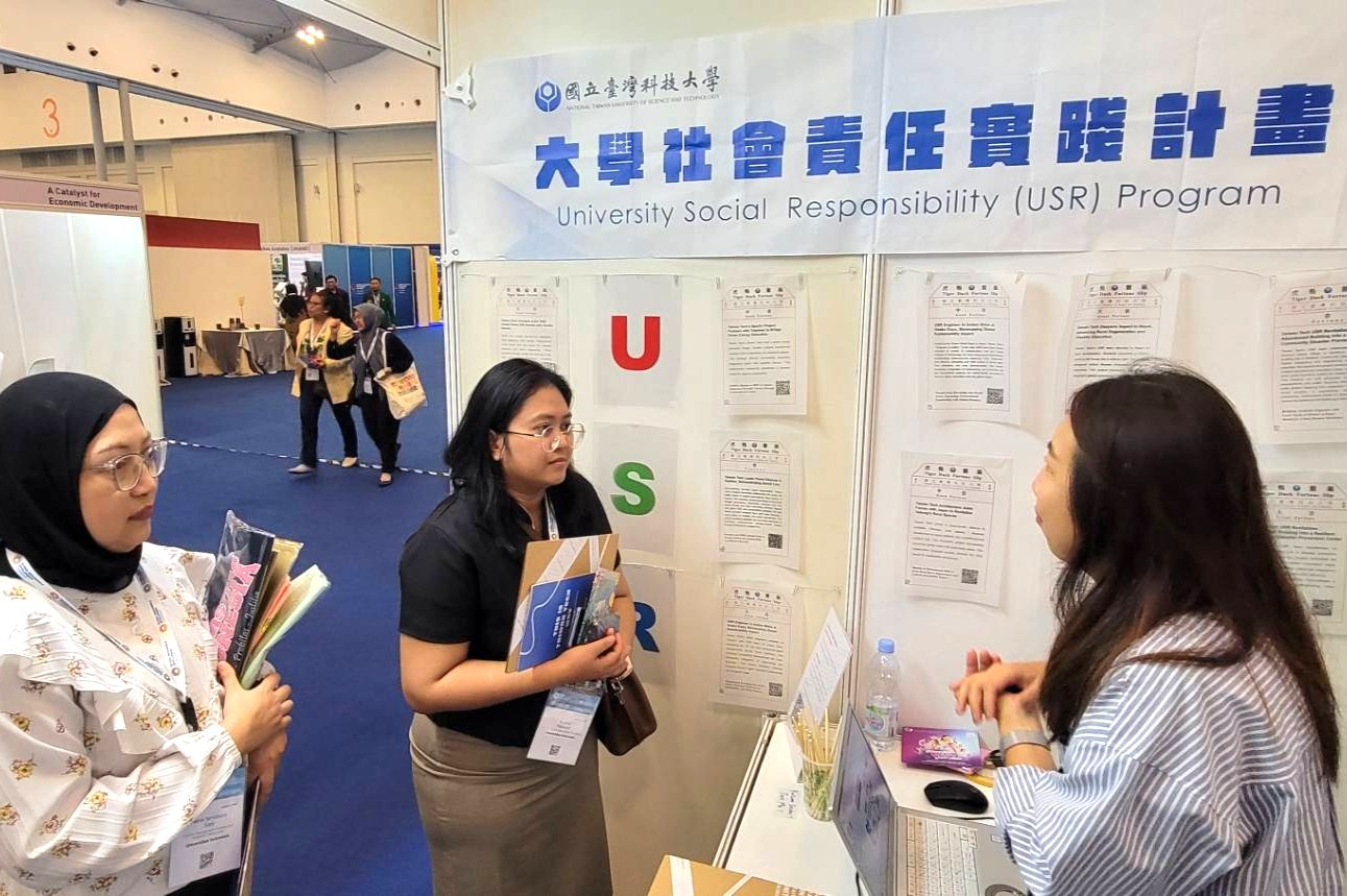 永續發展與校務研究中心將校內26組永續相關研究成果帶到「THE 2026全球永續發展大會(GSDC)」,向來自世界各地的大學代表分享臺科大推動永續發展的成果。