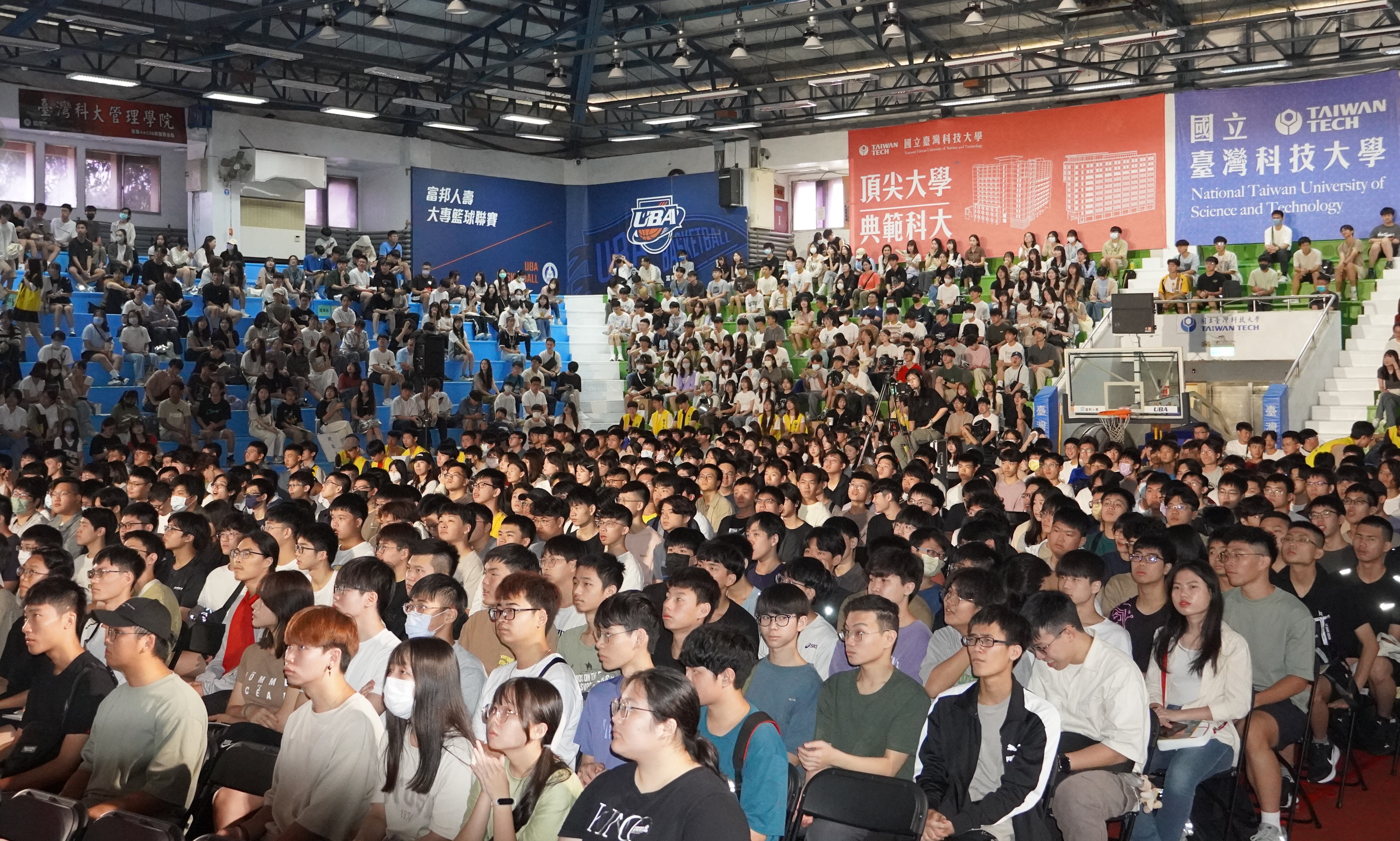臺灣科技大學8月30日舉辦新生入學指導活動,113學年度有大一新生共1,509位。