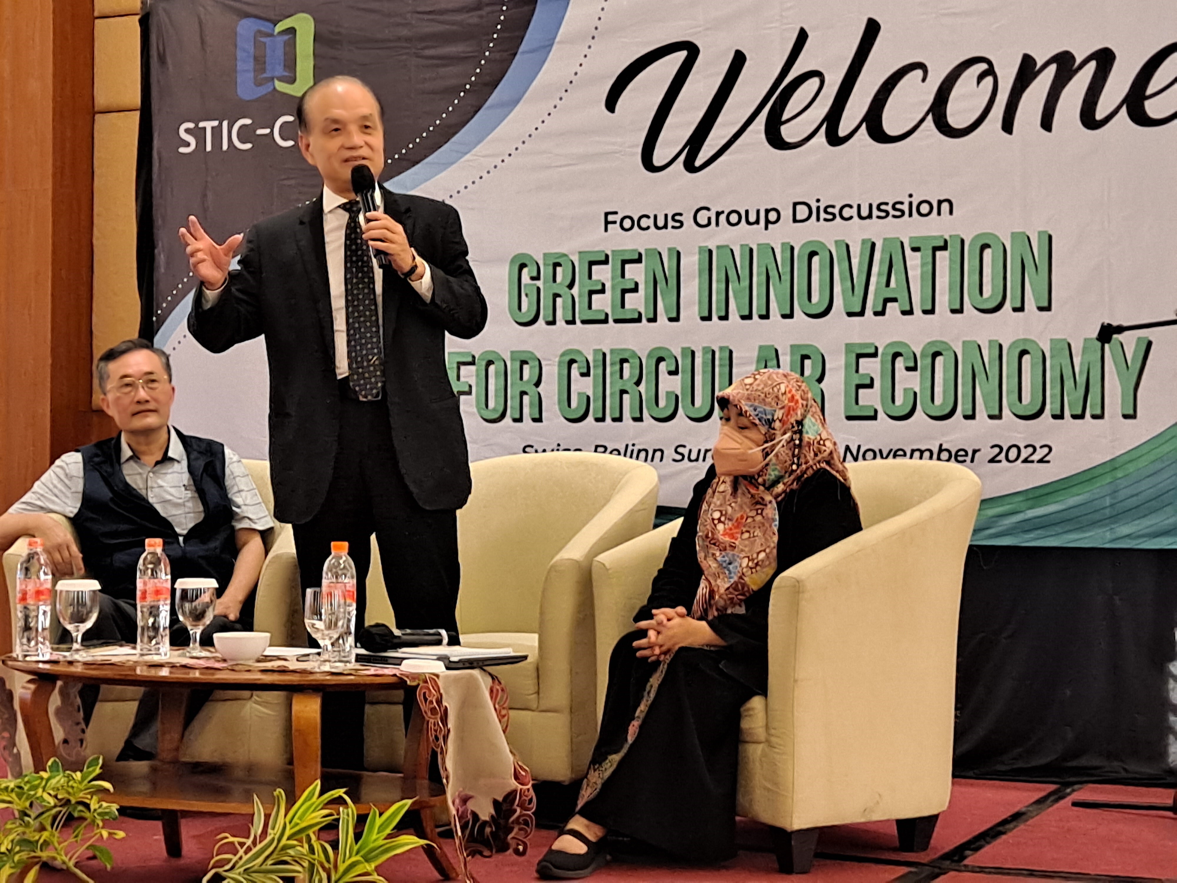 何長慶董事長在「循環經濟的綠色創新」論壇回應問題