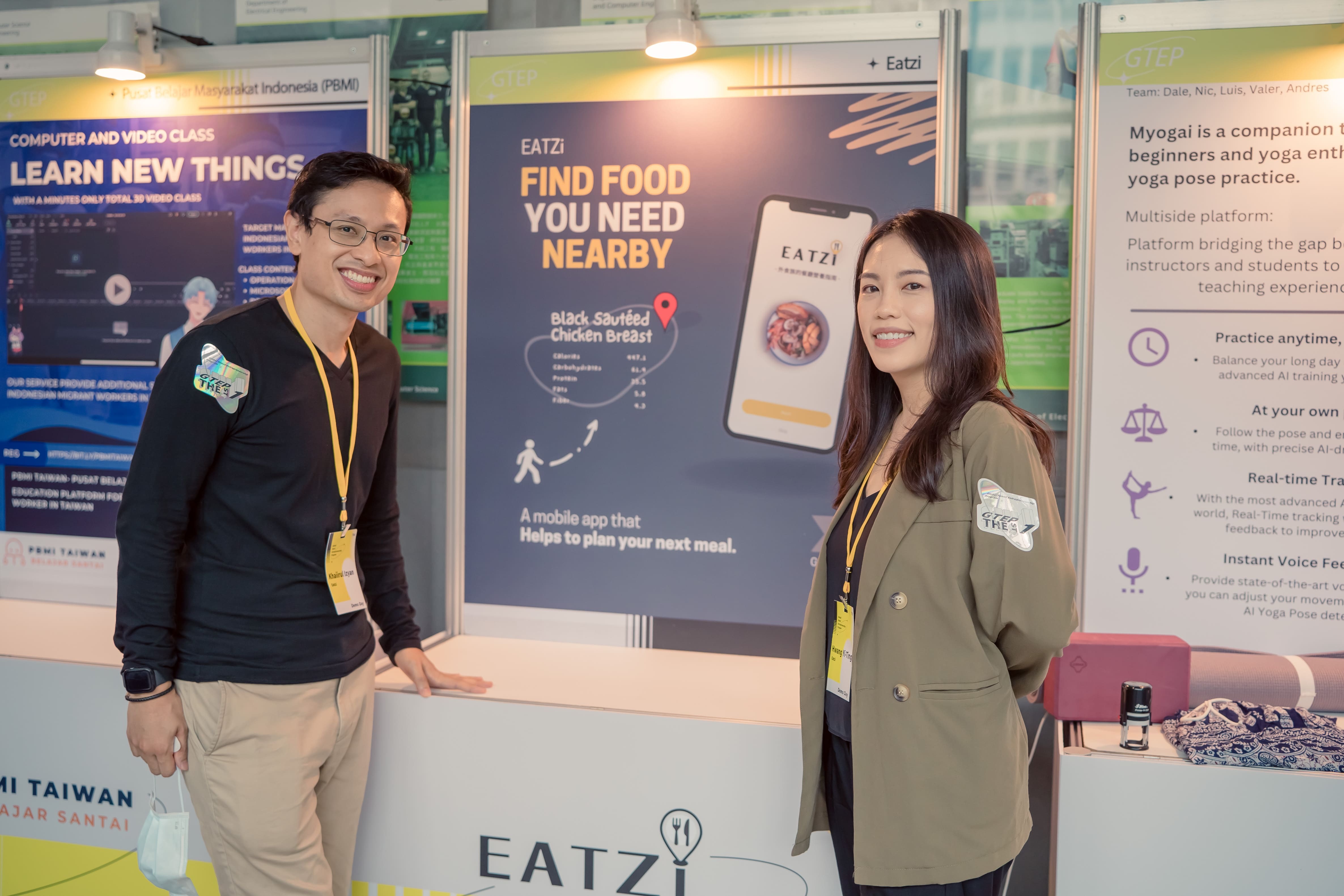 Eatzi為佳作團隊，獲得科亞企業股份有限公司贊助頒發5千元創業獎金，創業主題是外食管理APP。