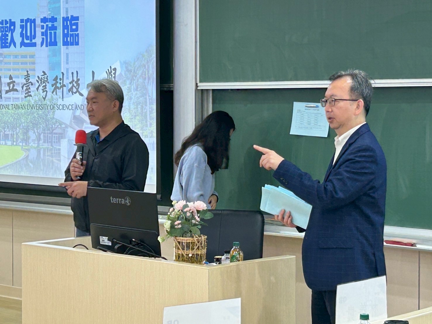 作業研究學會開票現場