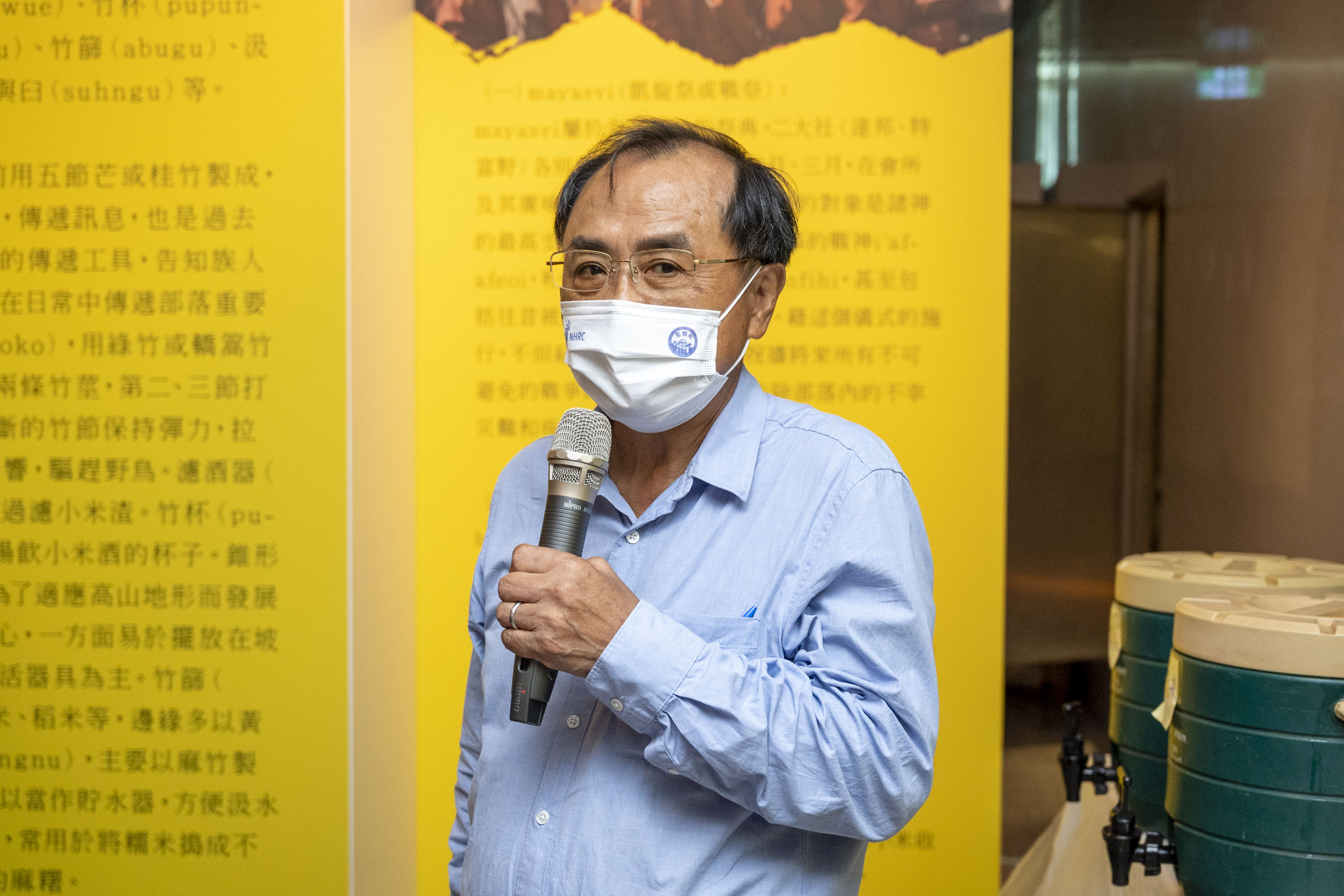 監察委員,也是臺科大原資中心諮詢委員的浦忠成表示,本次活動同學們抓到了鄒族的精要,文化就是這樣一點一滴的累積而成。