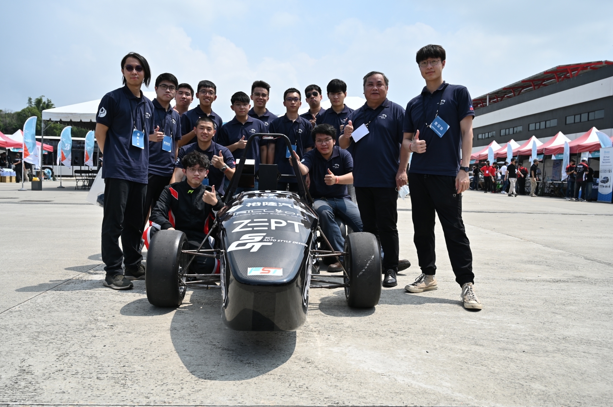 臺科大賽車隊參加「FST 臺灣盃學生方程式聯賽」預計明年參加日本Formula SAE Japan賽事。