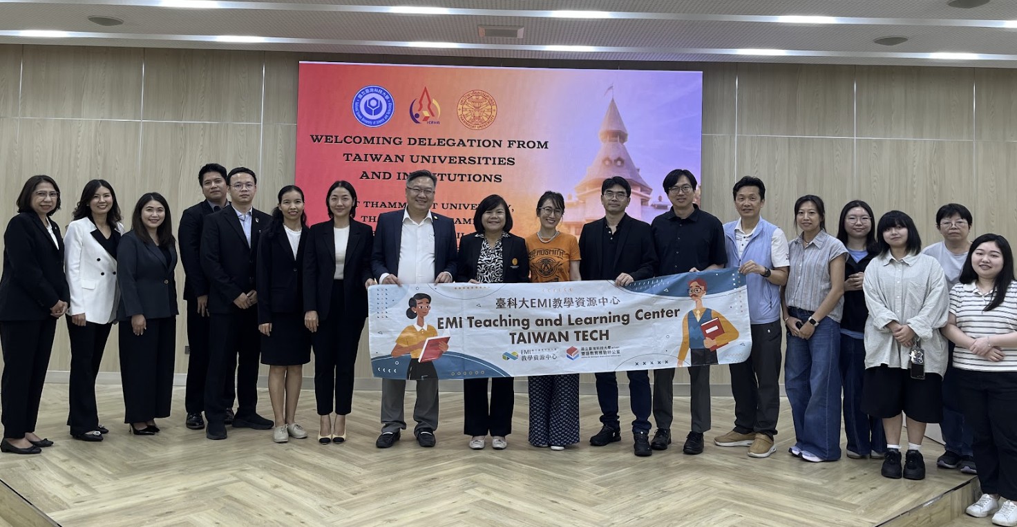 培訓團成員與法政大學各單位代表在雙方交流後合照。