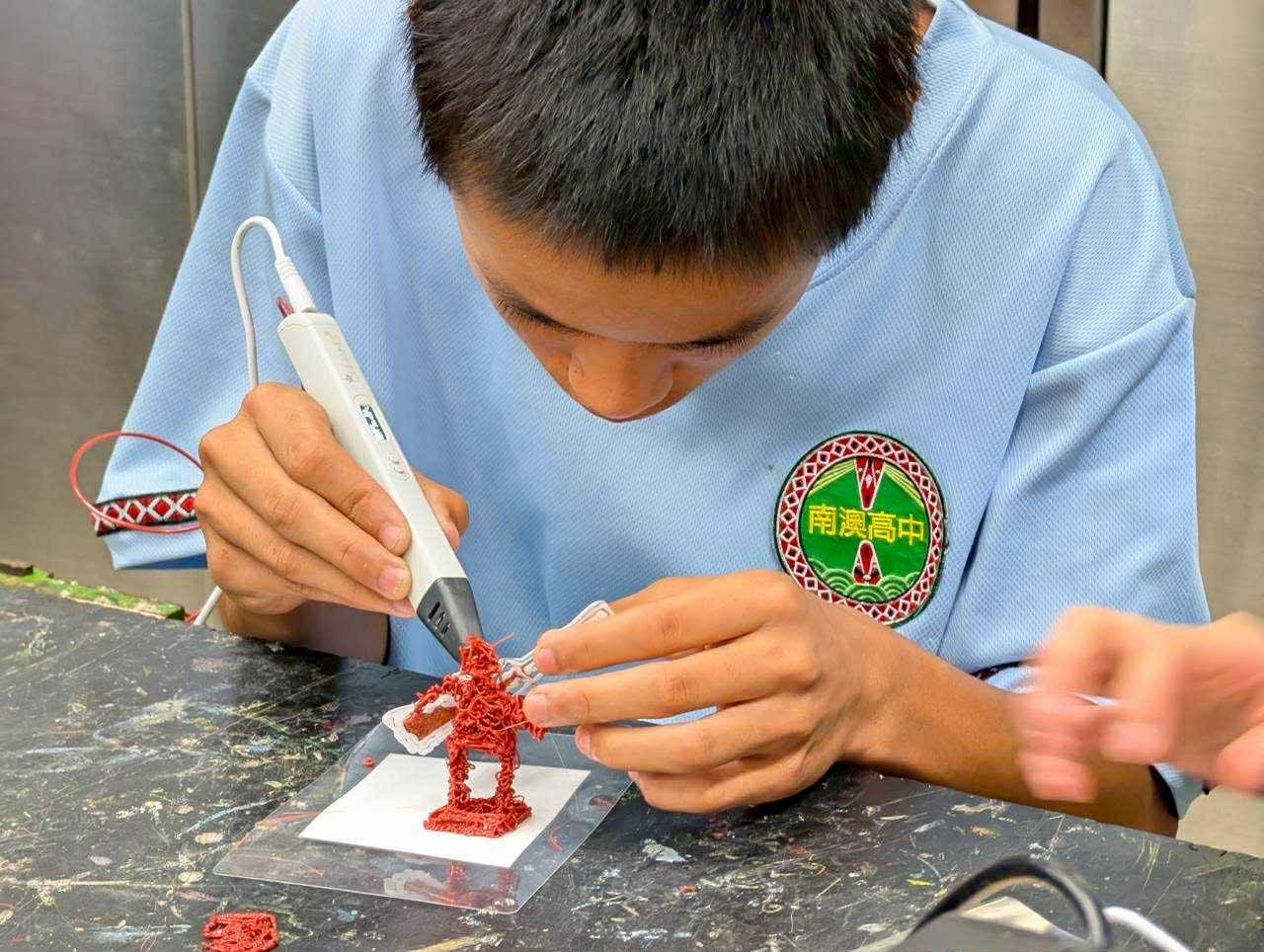 3D列印筆體驗,活動設計結合新興科技與文化創意