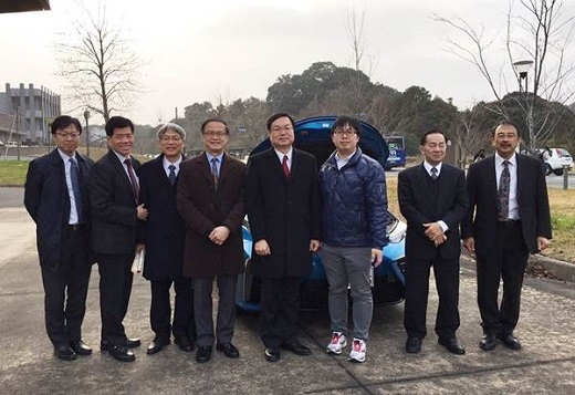 台科大與九州大學建立緊密的研究合作關係。