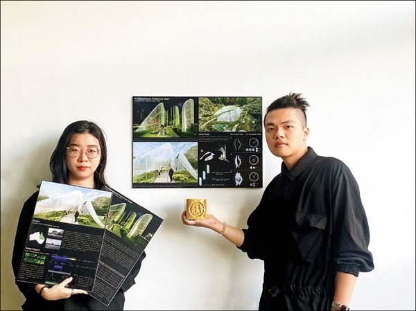 臺科大仿生光合作用保護殼 奪紐約ADC藝術指導協會學生金獎,自由時報報導共2張
