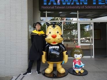 臺科大九州大學碩士雙聯學制 首批雙聯碩士學生畢業，記者崔至雲報導共3張