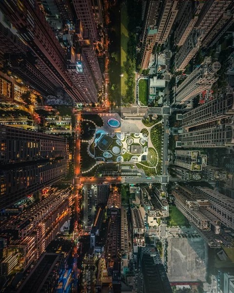 臺科大建築學生以臺中歌劇院 無人機空拍照獲國際攝影界大獎,中央社報導共1張
