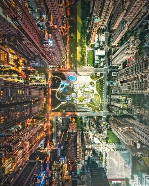臺科大建築學生以臺中歌劇院 無人機空拍照獲國際攝影界大獎,記者吳柏軒報導共1張
