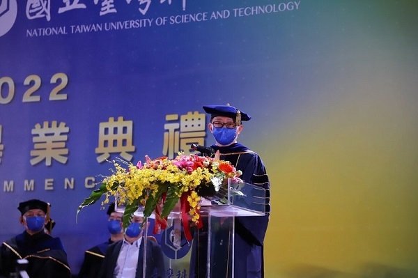 臺科大2022畢業典禮,中央社報導共1張