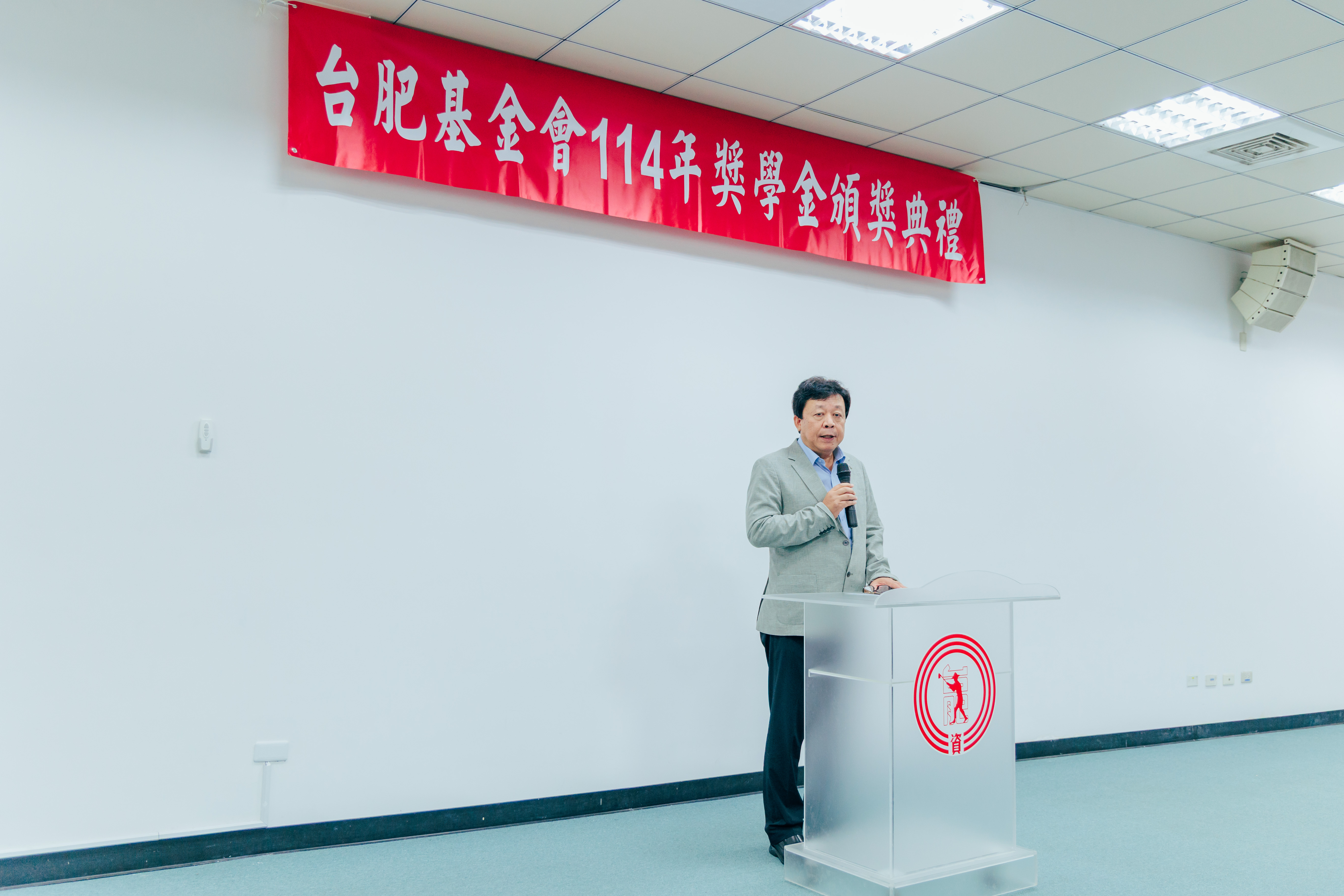 台肥董事長李孫榮致詞。照片提供／台灣肥料股份有限公司