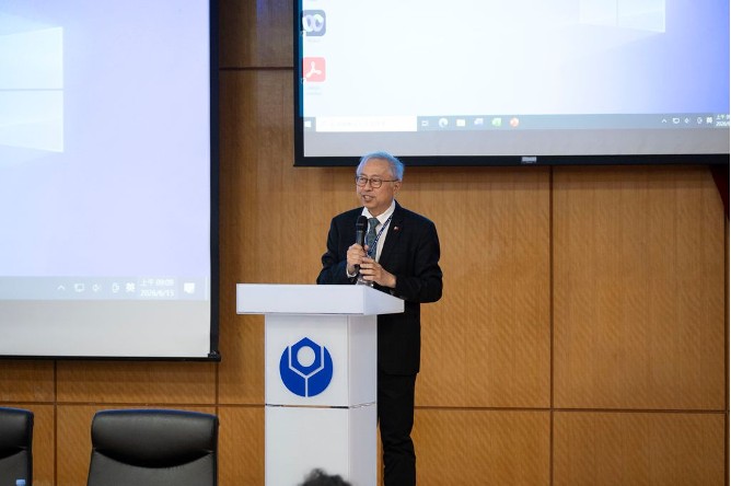 IFPR 主席 Anthony SF Chiu 專案說明,探討 SDGs 與大學社會責任的實踐