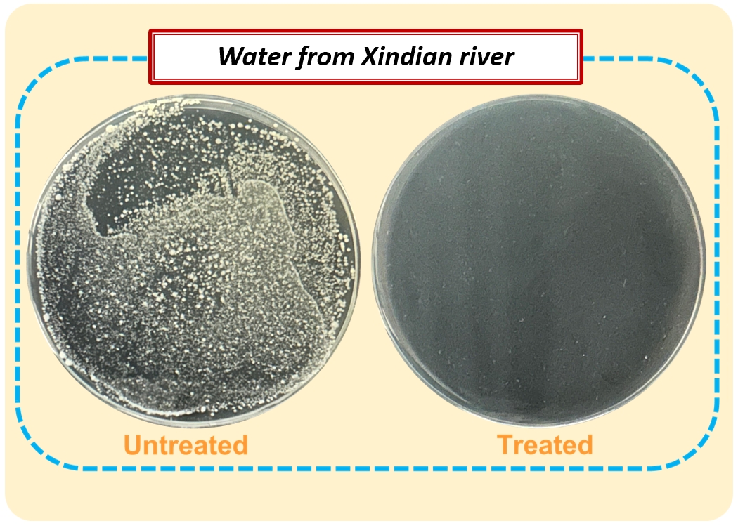 研究團隊在奈米管表面塗覆碲化鉍(Bi₂Te₃),並以新店溪溪水進行實驗,透過熱催化效應達到約97%的大腸桿菌滅菌效果。