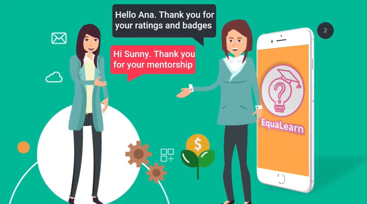 臺科大團隊參加世界科技大學聯盟學生競賽 鼓勵女性就讀科學配對平台EquaLearn獲首獎