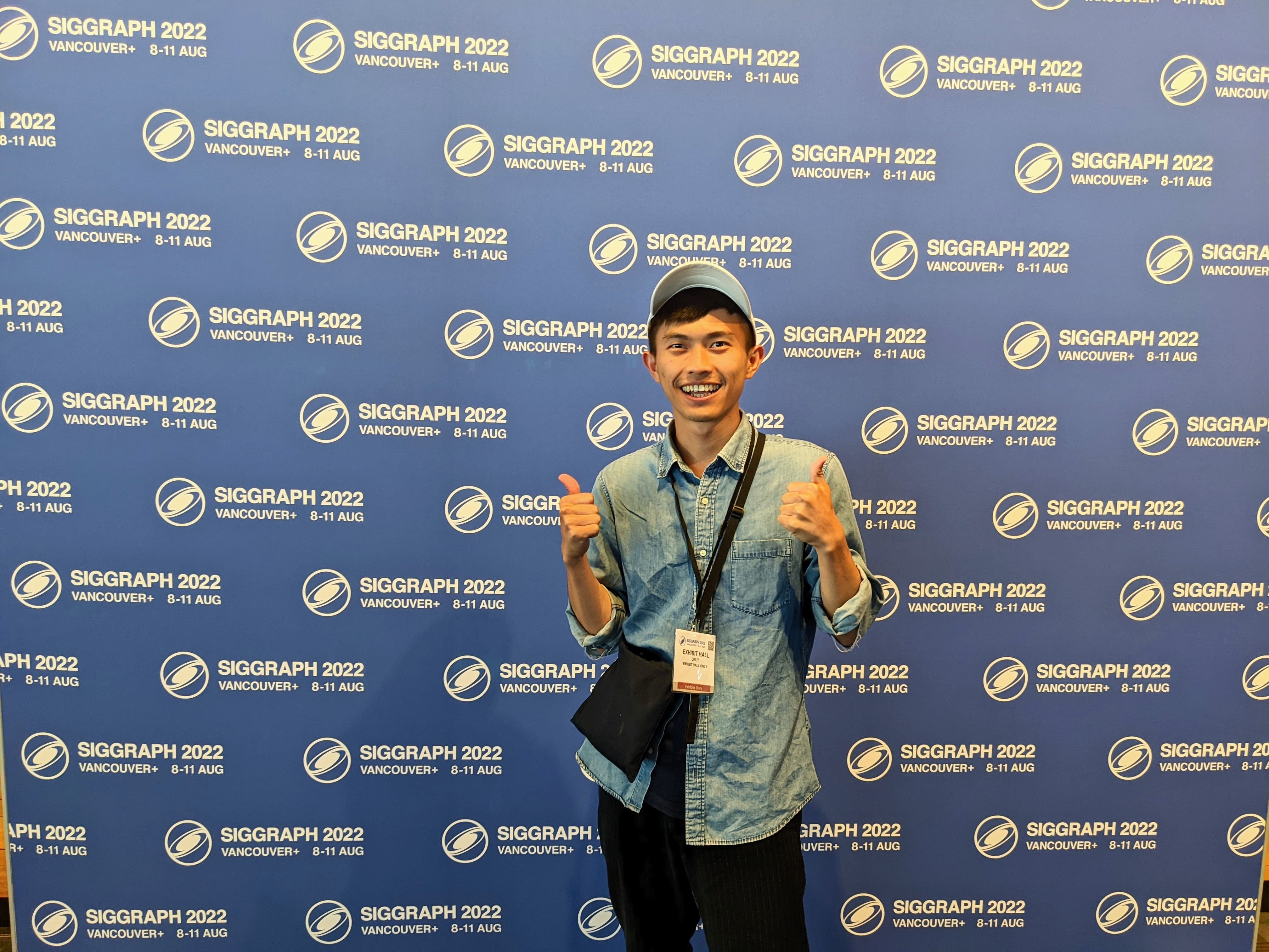 徐世謙參加全球電腦動畫互動科技研討會 Siggraph 2022 Vancouver
