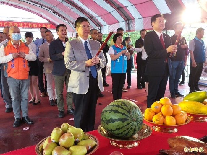 Groundbreaking Ceremony at Taiwan Tech Hsinchu Campus
