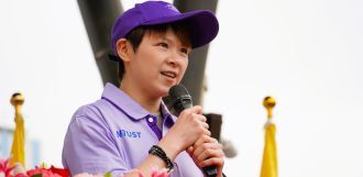 臺科大熱鬧迎接51週年 奧運桌球名將陳思羽勉勵學子挑戰自我、享受熱血運動舞台