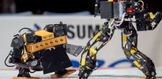 從實作走向國際 臺科大學生林睿杰於日本機器人賽事嶄露頭角